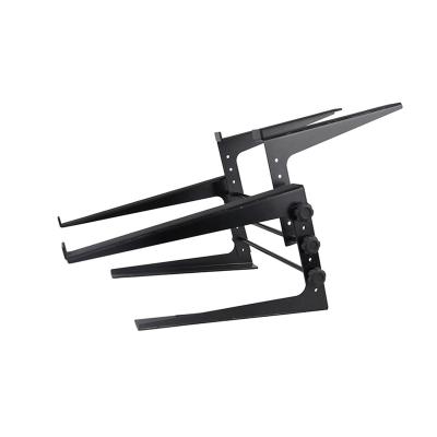 China Adjustable (Height) Accuracy Stands DJS005 Professional Steel Construction DJ Laptop Stand for sale