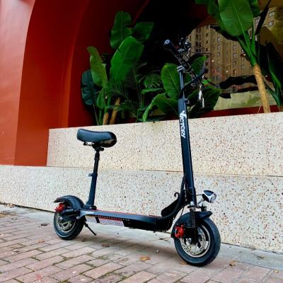 China New trend unisex product 10 inch air tire folding electric scooter wholesale for adult for sale