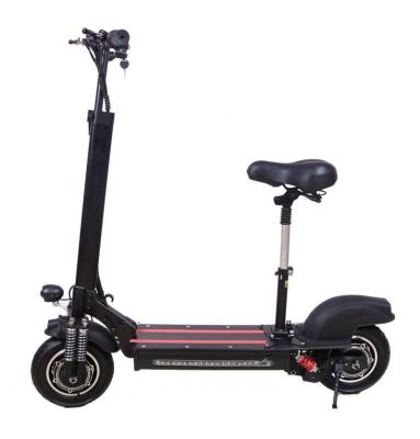 China Factory Directly Unisex Lithium Battery Power Off Road 10 Inch Wide Wheel 48V 500W Motor Electric Scooter For Adults for sale