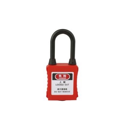 China High Security Safety Waterproof Nylon Padlock With Master Key for sale