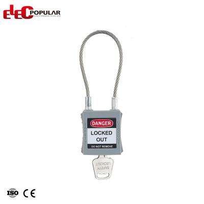 China High Security China Steel Shackle Security Cable Padlock Lock for sale