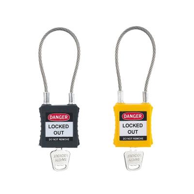 China High Security Elepopular Security Cable Snag Padlock for sale