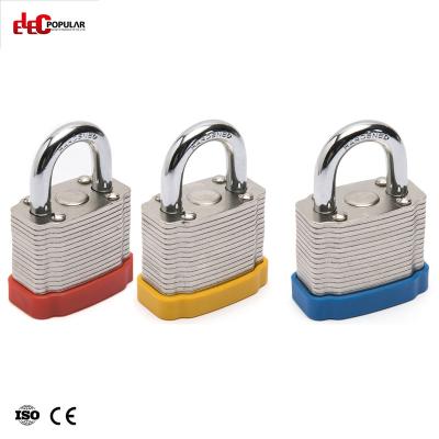 China Rigid Steel Lock Beams Provide Excellent Protection Against Theft Hot Sale 20mm Short Shackle Heavy Duty Hardened Solid Steel Laminated Padlocks for sale