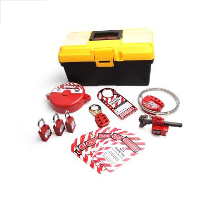 China Tagout Miniature Circuit Breaker Lockout Portable Industrial Safety LOTO Kit for sale