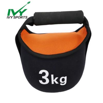 China Sport Exercise Equipment SBR Iron Sand Exercise Branded Kettlebell For 2021 for sale