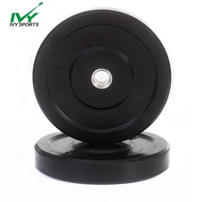 China Durable Hot Selling Cheap Fitness Power Avoid Impact Weight Coated Rubber Plate for sale