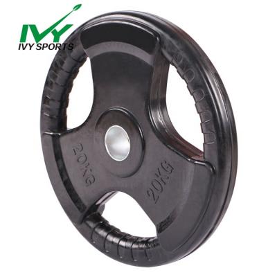 China New Universal Black Gym Wholesale Barbell Bumper Gym Plates Weight Plate Set Rubber for sale