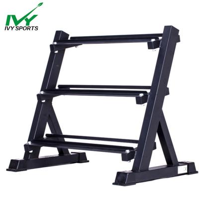 China Modern Commercial Fitness Machine Equipment Gym Dumbbell Steel Rack For Home for sale