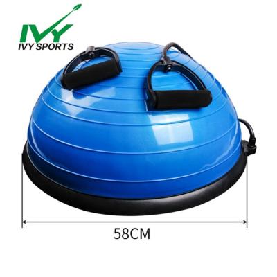 China PVC+ABS+Rubber Non-toxic Wholesale Products Fitness Exercise Yoga Better Half Ball for sale