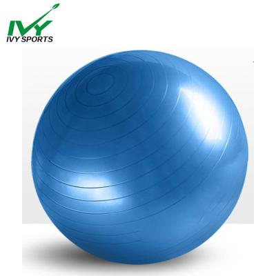 China Yoga Exercise Factory Price PVC Fitness Gym Yoga Pilates Ball Soft Stability Balance Anti-burst Gymball Gymball for sale