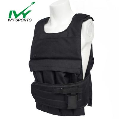 China Hot Sale 2021 Factory Supply Fitness Gym Customed Gym Weight Vest Adjustable Weighted Vest for sale