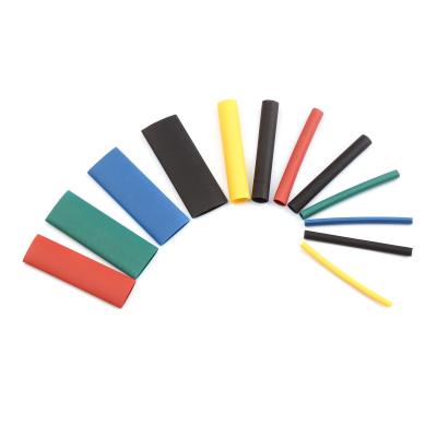 China 530Pcs Thermal Insulation 2:1 Heat Shrink Tubing 5 Color 8 Size Tube Wrap Cable Sleeving Wire For Electrical Electrical Cable Wrap Assortment for sale