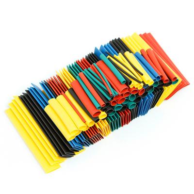 China 328pcs Thermal Insulation Heat Shrink Tubing 328pcs Wire Wrap Cable Sleeve Assorted Ratio 2:1 Insulation Tube - Multicolor for sale