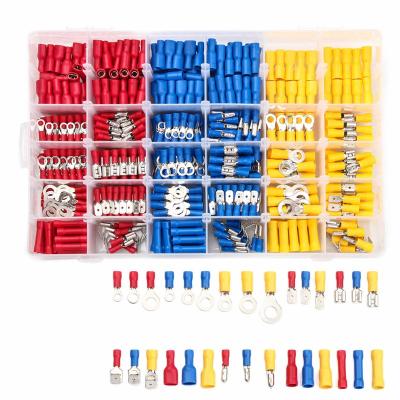 China 720pcs PVC Insulated Electrical Wire Plugs - Butt, Ring, Spade, Quick & Crimp Terminals Connectors Assortment Kit for sale