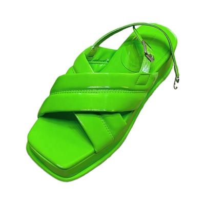 China Customizable fashion trend summer spring ladies NEW stylish and sexy sandals flats shoes women shoes for sale