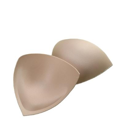 China Bikini Underwear Push Up Triangle Foam Bra Cup Bra Adjustable Reusable Soft Pad Comfortable Chest Pad for sale