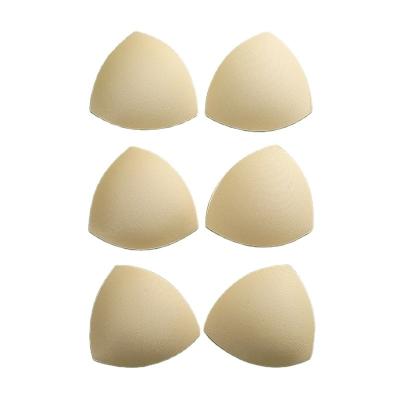 China Underwear Kid Swimwear Triangle Sponge Bra Small Size Cup Protect Gaff Invisible Bra Pad for sale