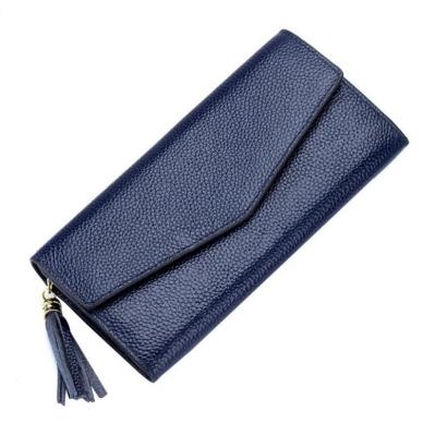 China Chic Dreamtop DTE431 Fashion Style Long Zipper Clutch Wallet Women Fashion Envelope Leather Wallet for sale