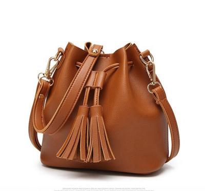 China Handmade Dreamtop DTD093 Drawstring Shoulder PU Leather Bag Handbag Women Bag Women Bag Handbag for sale