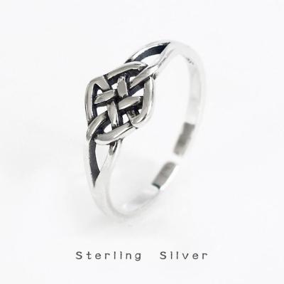 China Dreamtop DTS099 Retro Style Maiden Punk Punk Jewelry 925 Silver Wholesale Fashion Rings for sale