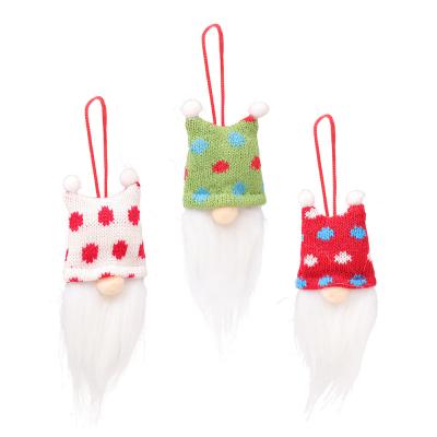 China Durable Christmas Decorations Faceless Doll Christmas Tree Decoration Pendant for sale