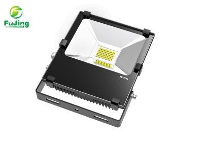 China Die - Casting Aluminum LED Flood Light Housing Big Heat Sink Customized for sale