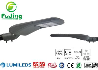 China Wifi Control Smart Led Street Lights , 100w Dimmable Intelligent Street Lighting for sale