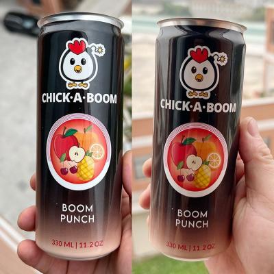 China Logo Printed 200ml/250ml/270ml/330ml/355ml/500ml Aluminum Beverage Can For Beverage China for sale