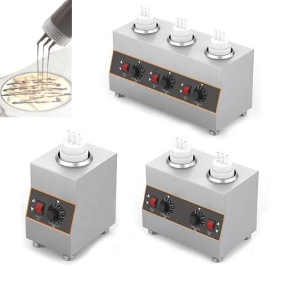 China Commercial Hotels Restaurant Cheese Compression Heating 1/2/3 Bottle Sauce Dispenser Sauce Warmer Machine for sale