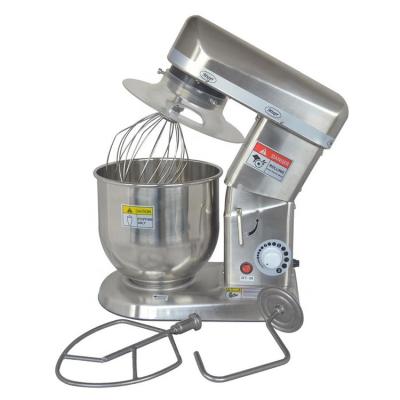 China Tri-Functional Design High Speed ​​Tilt-Head With 7L Egg-beater, Dough-mixer And Fill-mixer Food Mixer for sale