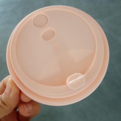 China Wholesale Waterproof Disposable Plastic PP Lid Fishing Pink Color 90MM Gauge Lids Cover for sale