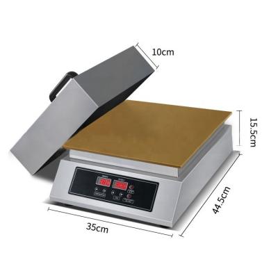 China Hot Hotels Electric Single Head Japanese Non-Stick Digital Waffle Pancake Maker With Cover for sale