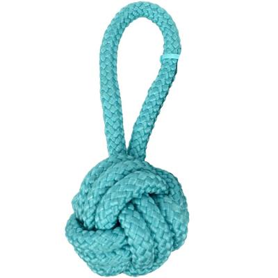 China Viable Good Price Cotton Rope Pet Toy Cotton Hemp Rope Ball Pet Toy Set Pet Rope Chew Toy for sale