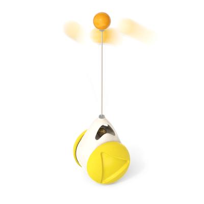 China New Cat Toy Chaser Balanced Cat Chasing Viable Toy Interactive Kitten Swing Toy for sale