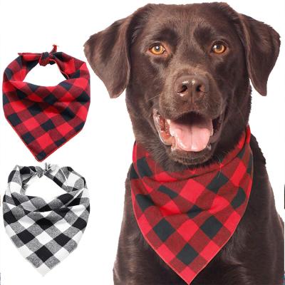 China Viable Custom Printed Cotton Pet Triangle Dog Bandana Dog Scarves Dog Collar Dog Collar Bandanas for sale