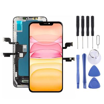 China Best Quality Hard Soft Soft INCELL Oled Mobile Phone Show LCD With Touch Screen For iPhone 5 6 7 8 Plus X XS XR iPhone 11 12 Max Pro Max For for sale