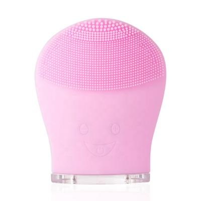 China DEEP CLEANING Sonic Silicone Face Scrubbers Electric Face Detergent for sale