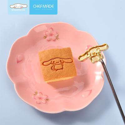 China Chefmade Cl5012 Cartoon IP Cake Logo Fire-Burning Copper Branding Stamp Viable Iron for Food and Bread. for sale