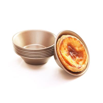 China CHEFMADE Viable Mini Pie Pan Set 3 Inch Round Bread and Meat Bakeware for Baking 4Pcs 3