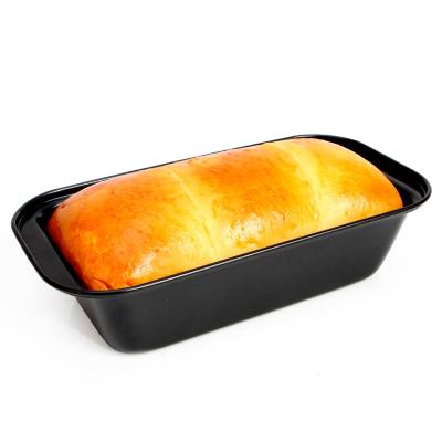 China CHEFMADE Sustainable Non Stick Silver Black Carbon Steel Bakeware Medium Liner Tray Baking Dish Loaf Pan Loaf Pan for sale