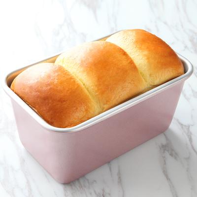 China Sustainable CHEFMADE Nordic Loaf Baking Non Stick Liner Pink Rose Gold Small Bakeware Baking Tray Loaf Pan for sale