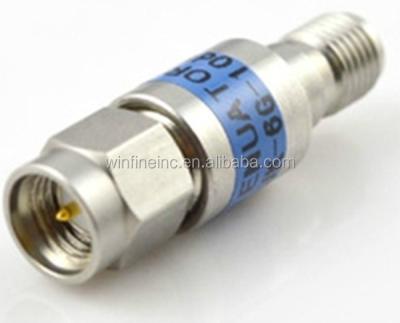 China 6GHz 2W RF Attenuators SMA 20dB WF-CFA20-SJK for sale