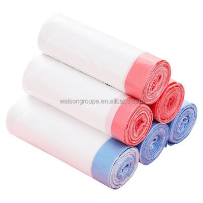 China BIODEGRADABLE compostable plastic biodegradable plastic waste bag antismel cut cord cut resistant garbage bags for sale