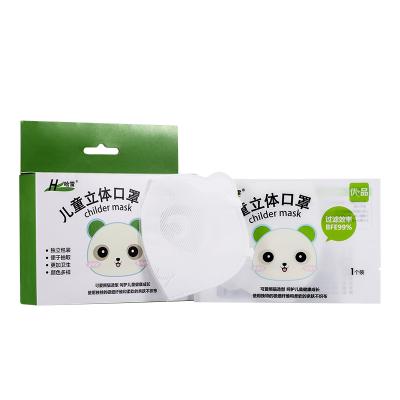 China Good OEM and ODM Breathable Disposable Face Mask Panda Child Dust Mouth Anti-Fog Mask for sale