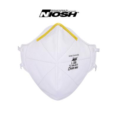 China Breathable Disposable Vertical Dust Proof Mask Foldable Cotton Dust Mask With NIOSH And Factory Price for sale