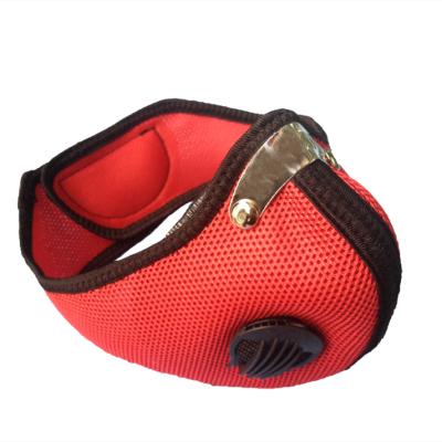 China Breathable Washable Anti Pollution Protective Anti Dust Winter Smog Mouth And Red Nose Cycling Face Mask for sale