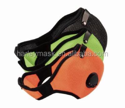 China Breathable Factory Directly Wholesale Copy Custom Design Dual Valve Pm2.5 Anti Dusk Sports Mask for sale