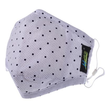 China Pollen PM 2.5 N95 Dust Mouth Cover Cotton Fabric Breathable Anti-pollution Electric Face Mask With OEM Logo for sale