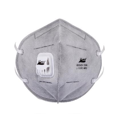 China Breathable High Quality N95 Activated Carbon Dust Mask Protective Respirator for sale