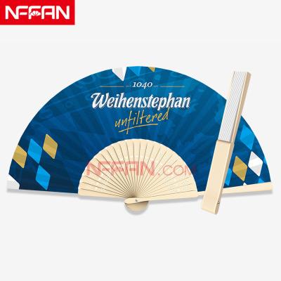 China China OEM Special Design Printing Bamboo Hand Fan For Advertising for sale